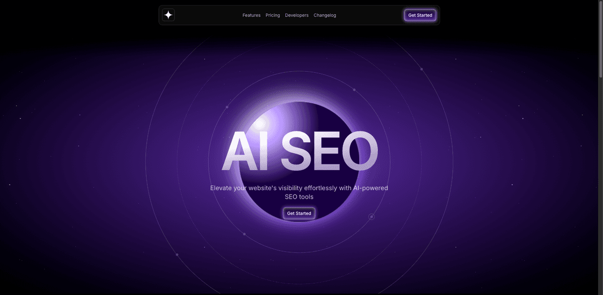 AI SEO Landing Page